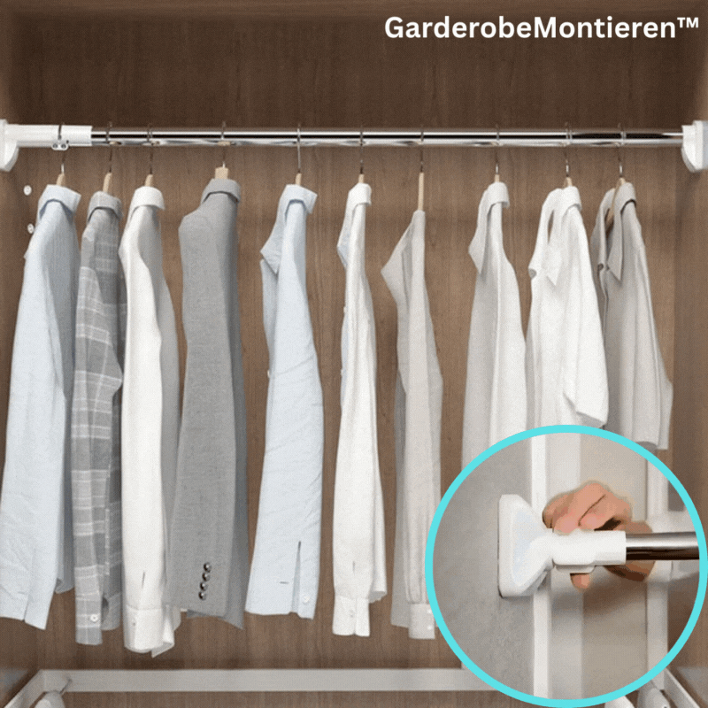 BowLift | GarderobeMontieren™ Wall-Mounted Coat Rack