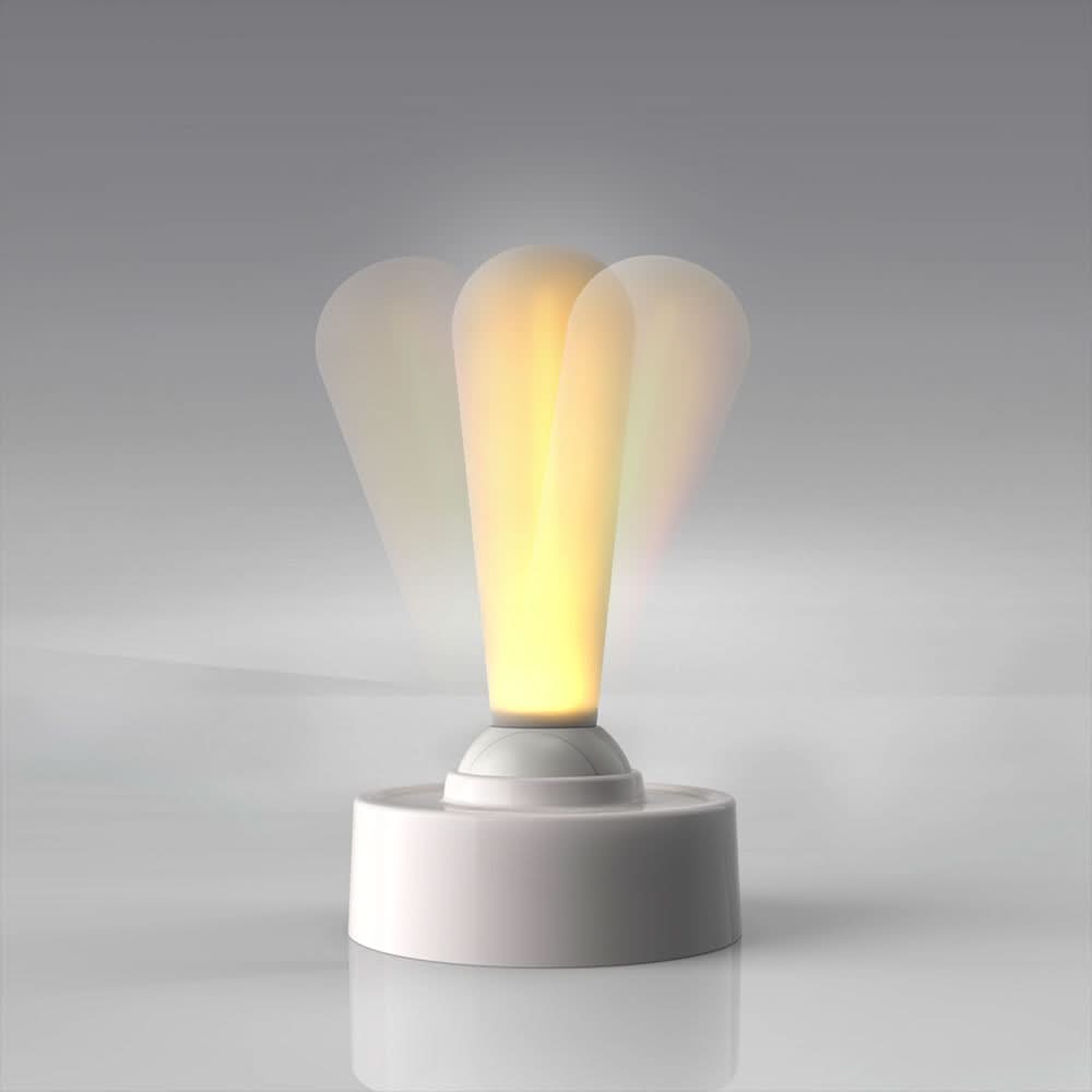 BowLift | Retro Lever Switch Table Lamp – Rechargeable LED Light