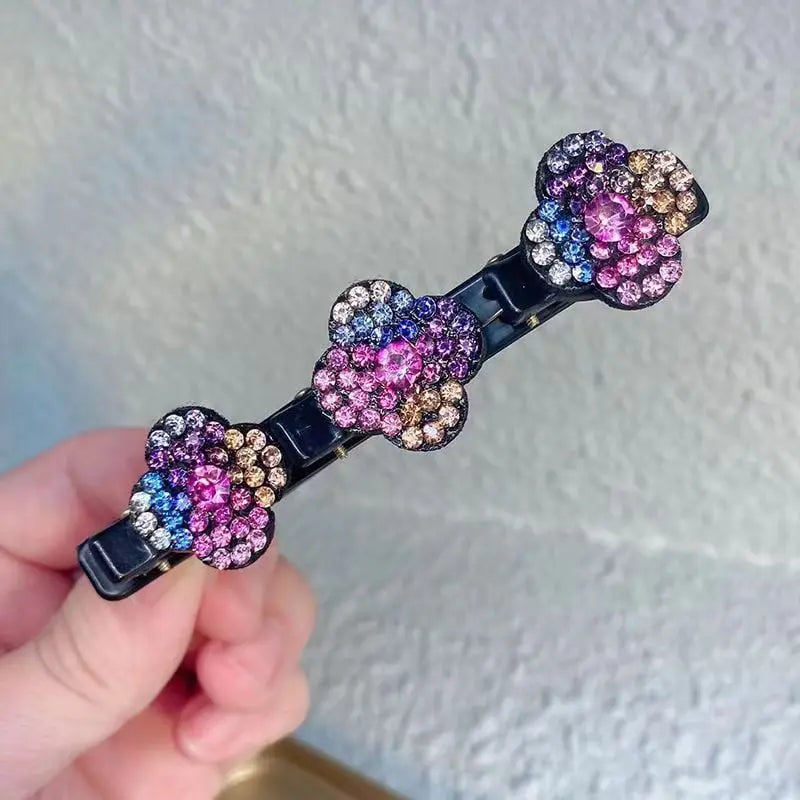 BowLift | Braided Crystal Hair Clip – Stunning Hold for Every Occasion