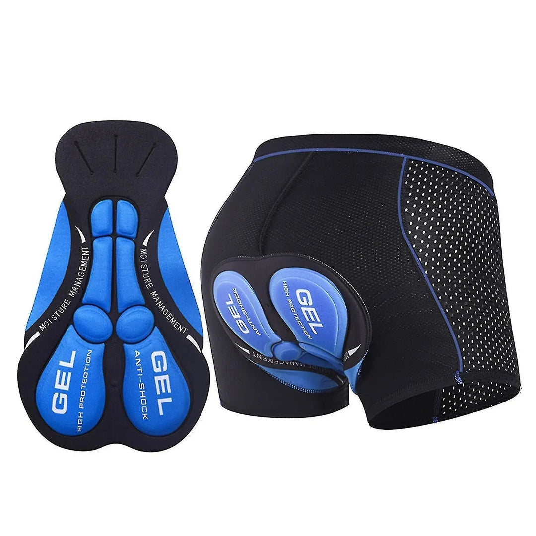 ComfortRide Gel Bicycle Shorts with 3D Chamois for Long Distances | Bowlift