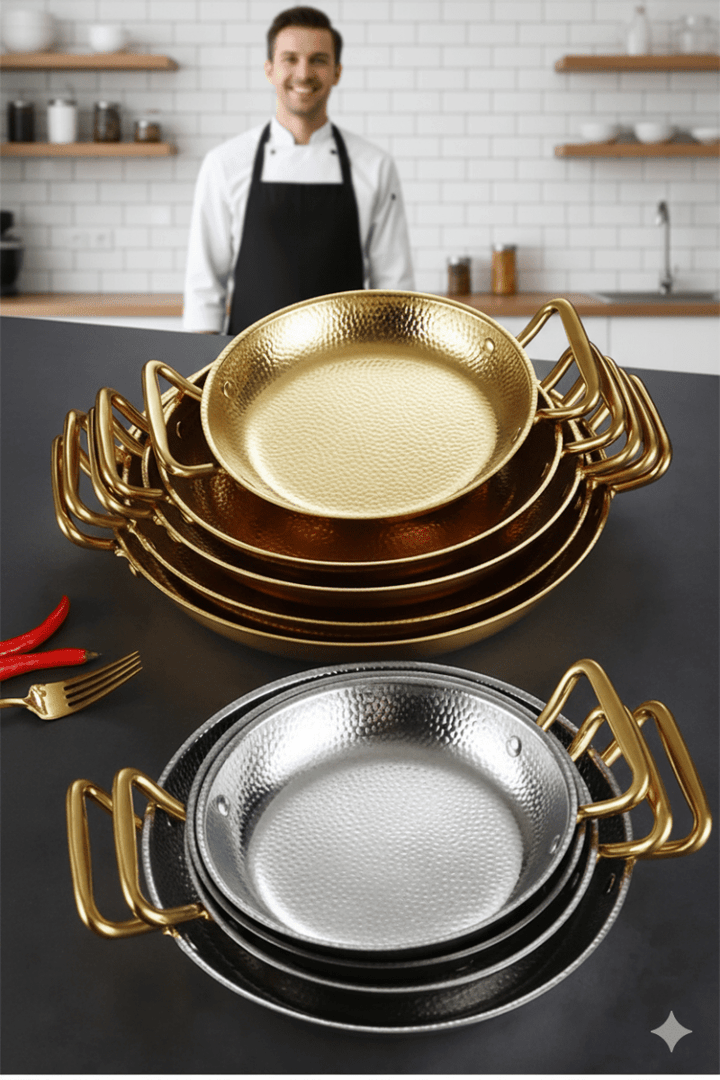 BowLift | Hammered stainless steel pot for pans, sauces & versatile cooking