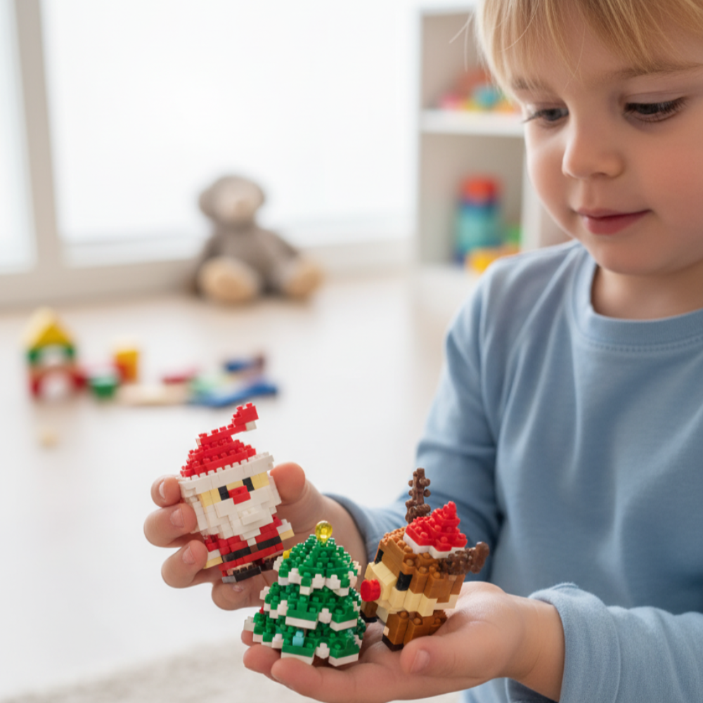 BowLift | Christmas Toy Building Blocks Set Creative Construction Figures