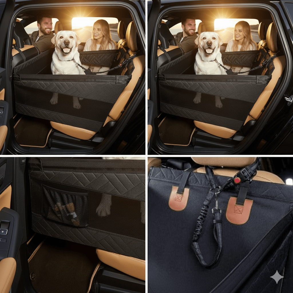 BowLift | Waterproof Dog Mat with Memory Foam for the Car