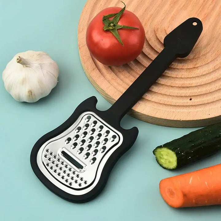 BowLift | Vegetable peeler made of stainless steel – Guitar-shaped peeler for peeling & slicing