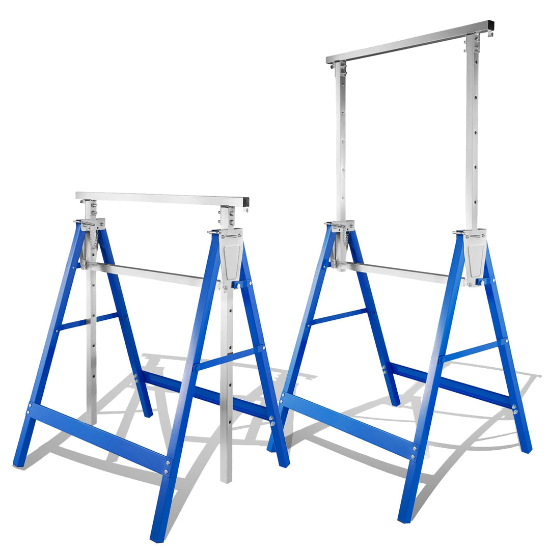 2x Scaffold Stands Folding Stands 7-fold height adjustable | Bowlift