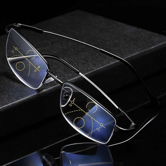 BowLift | Optivista Intelligent Progressive Glasses | Automatic Field of Vision Adjustment & Blue Filter
