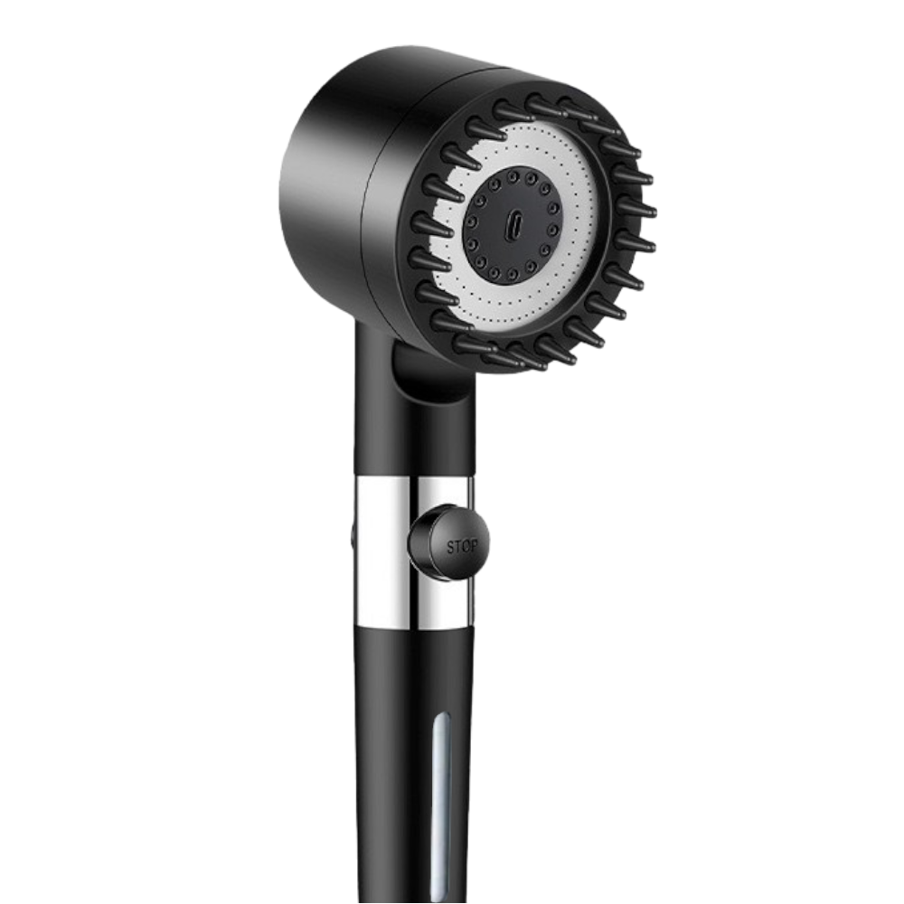 AquaRelax - Luxury Massage Showerhead with High Pressure Bowlift