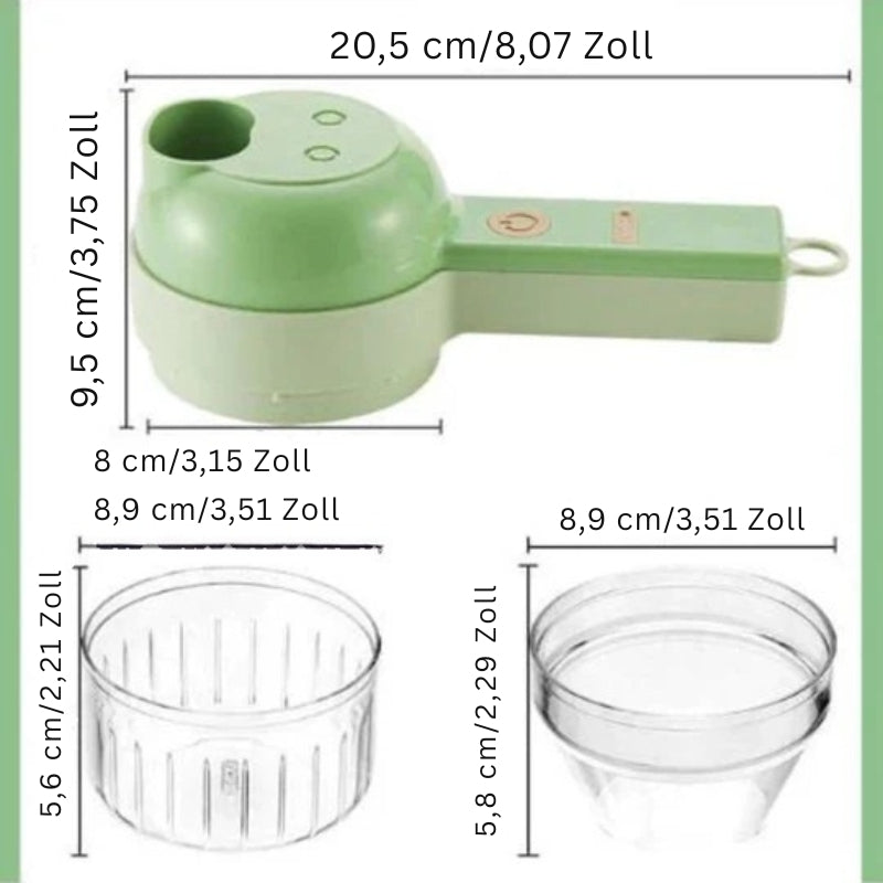 4-in-1 manual kitchen preparation maker Bowlift
