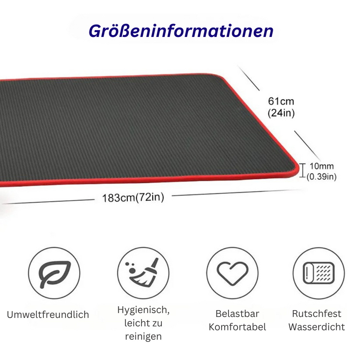 BowLift | FlexiMat – Extra Thick Non-Slip Yoga Mat for Ultimate Comfort & Stability