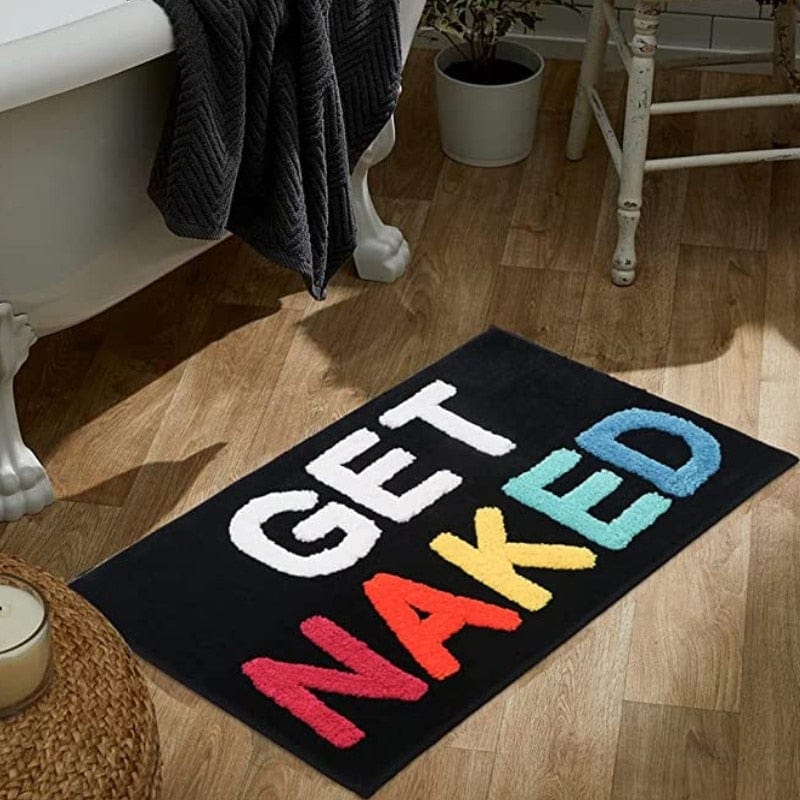 Get Naked Colorful Bath Mat Bowlift