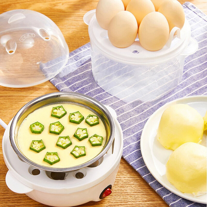 BowLift | Electric Egg Cooker & Steamer – Compact Multifunction Device For Perfect Eggs And Steamed Food