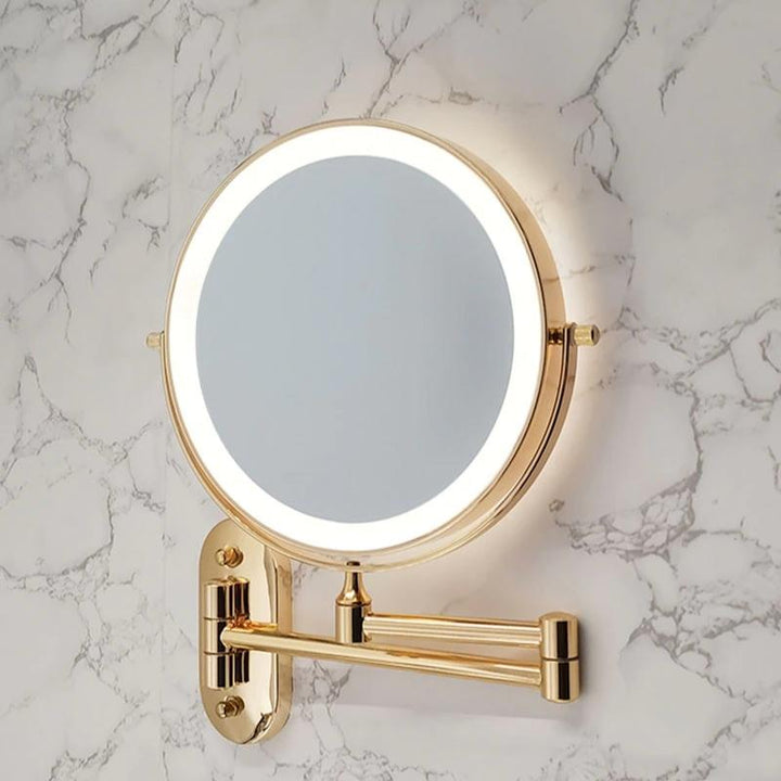 BowLift | GlamGlow | Deluxe Make-up Mirror with LED and Magnification
