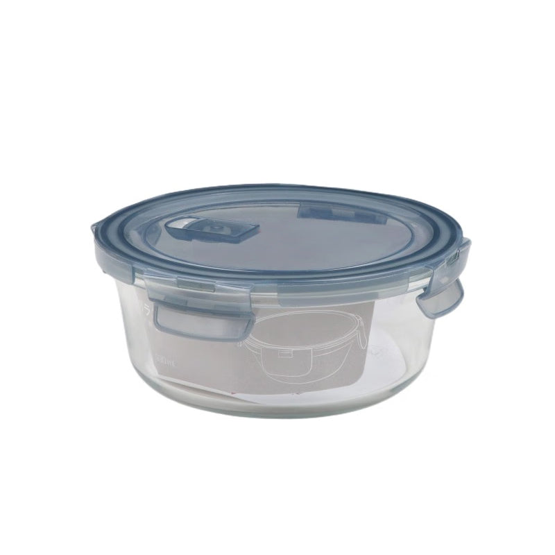BowLift | Heat-Resistant Glass Storage Box Gaopeng Tempered Glass Bowl Refrigerator Microwave Storage Bowl Lunch Box Square Lunch Box