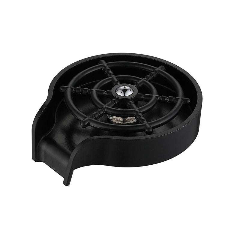BowLift | High Pressure Automatic Black Cup Washer Bar Accessories Oem Bottle Cleaner For Kitchen Sinks Automatic Washing Cup Washer