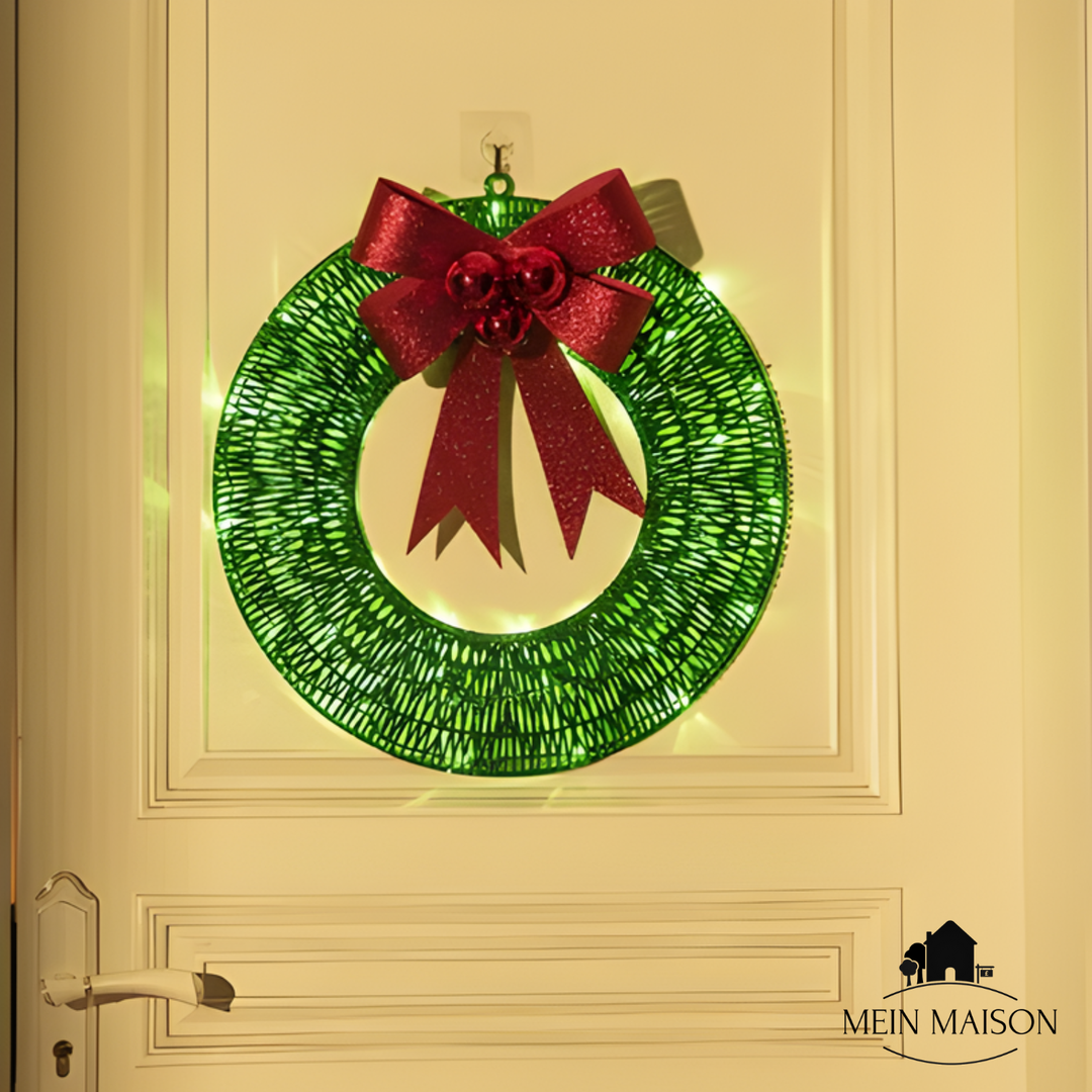 BowLift | Glorina Wreath – Glowing Christmas Magic for Indoor and Outdoor