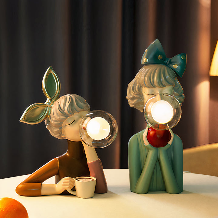 BowLift | GlowGum Unique Table Lamp for Cozy Atmosphere