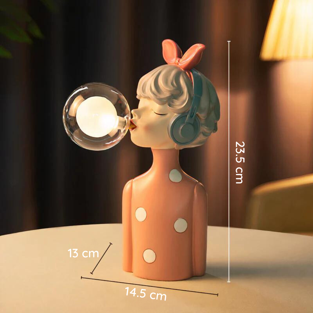 BowLift | GlowGum Unique Table Lamp for Cozy Atmosphere