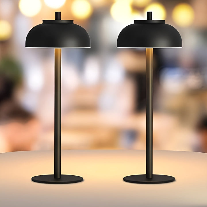 BowLift | Stylish Rechargeable Table Lamp with Dimmable LED - Three Light Modes and USB