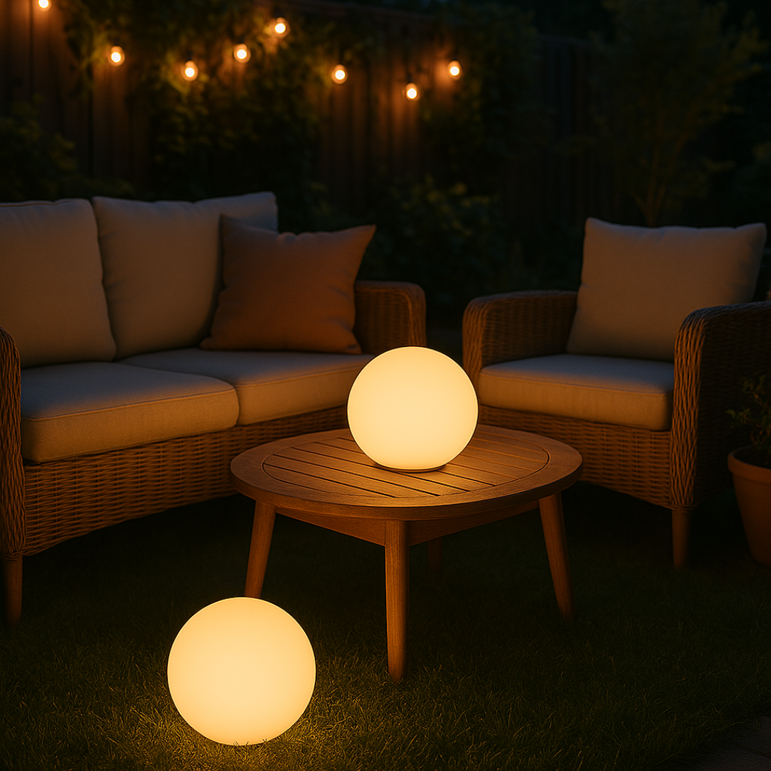 BowLift | Modern, colorful table lamp without a cable