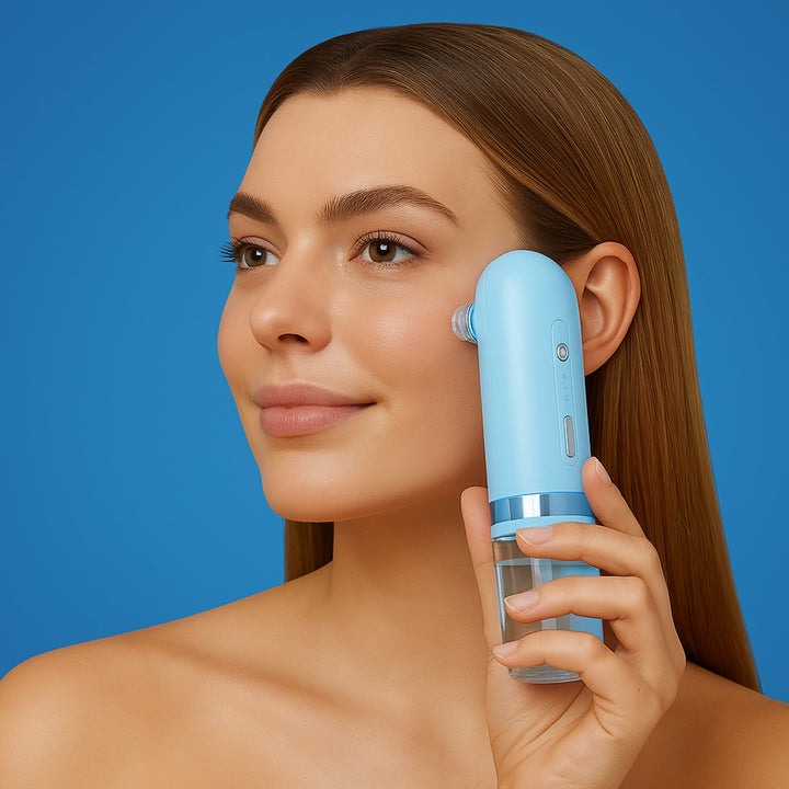 GlowPure | Hydra Dermabrason Device – Deep Pore Cleansing – Gentle Water-Based Exfoliation – At-Home Facial for Sensitive Skin Bowlift