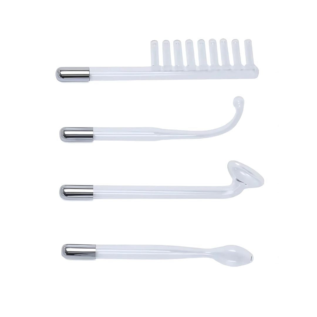 GlowVive High Frequency D’arsonval Beauty Device | for Acne - Anti-Aging - Skin Tightening - Hair Growth - Scalp Care Bowlift