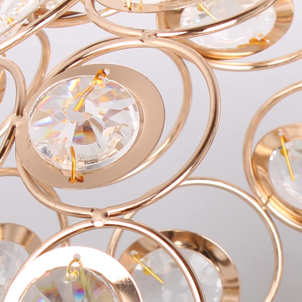 BowLift | Modern Luxury Round LED Ceiling Lamp made of Crystal Glass