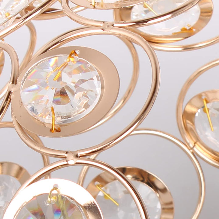 BowLift | Modern Luxury Round LED Ceiling Lamp made of Crystal Glass