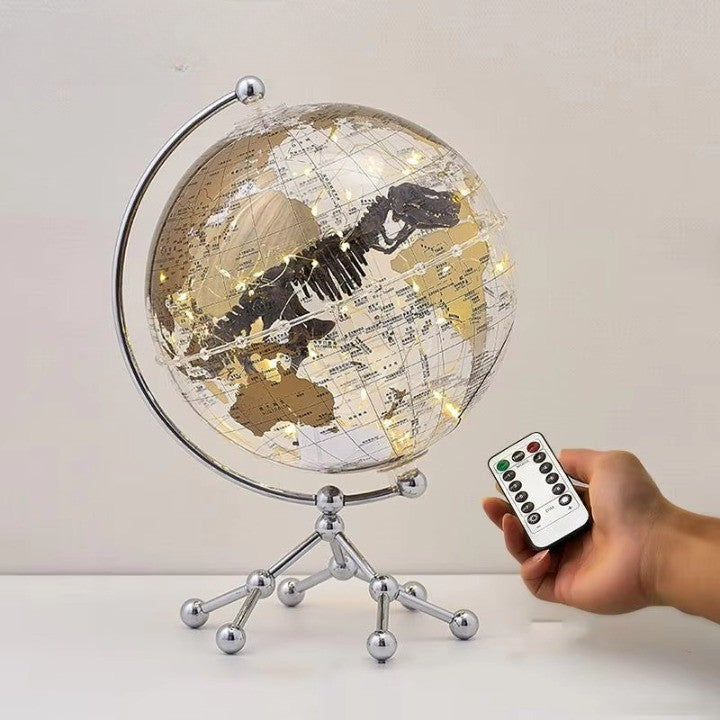 BowLift | Golden Sail World Map Decor LED Light