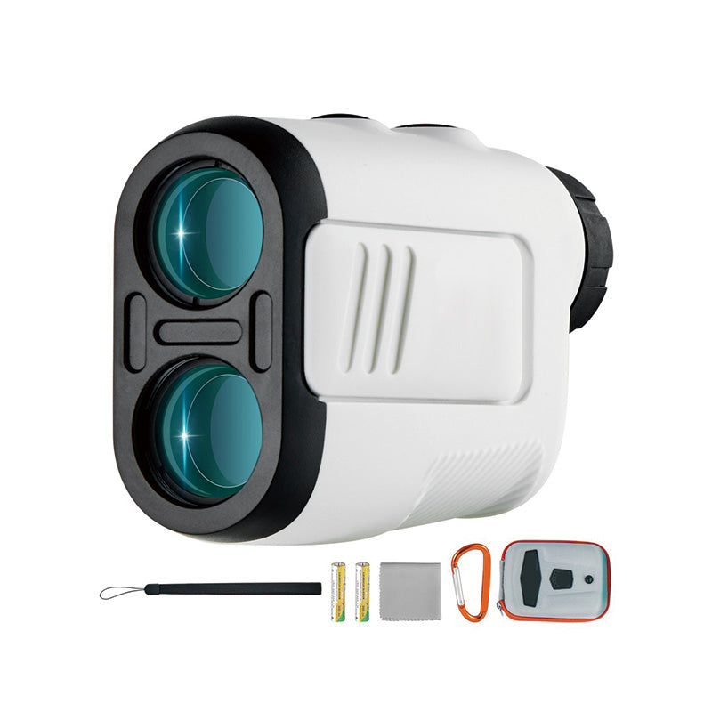 BowLift | Golf Rangefinder, 650 Yards Laser Golfing Hunting Range Finder, 6X Magnification Distance Measuring, Golfing Accessory with High-Precision Flag Lock, , Continuous Scan, and Batteries