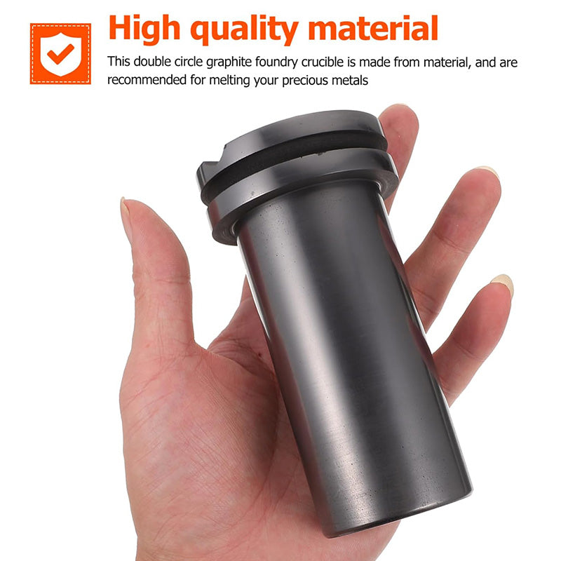 BowLift | Metal Jewelry Graphite Crucible Graphite Mold Furnace Melting Crucible Graphite Casting Mold Copper Casting Crucible Dish