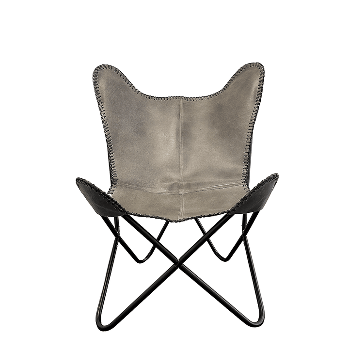 Bat chair made of real leather (available in different colors) | Bowlift