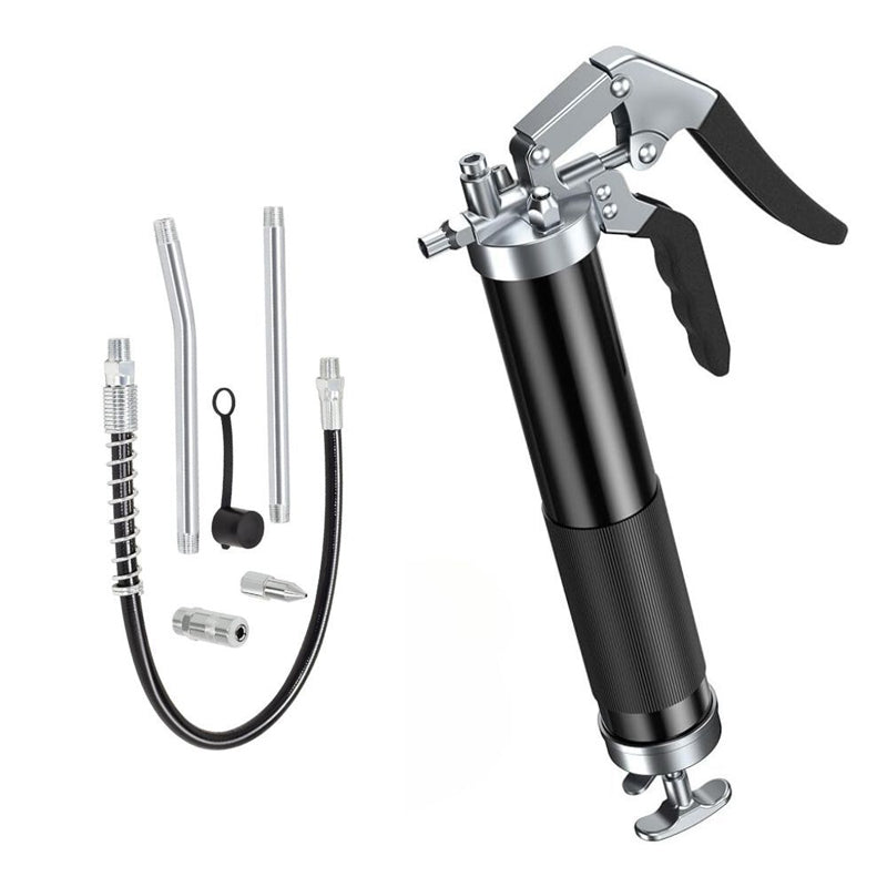 BowLift | Labor-Saving Lever-Type Oiler Single-Lever High-Pressure Manual Grease Gun 400cc Capacity Professional Grease Gun