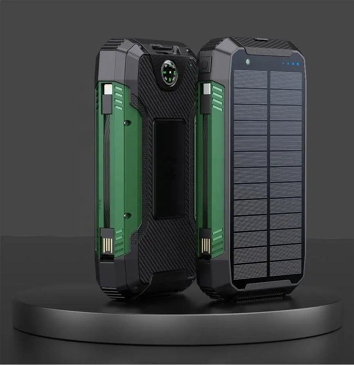 BowLift | 30000mAh Solar Charger Wireless Waterproof Power Bank External