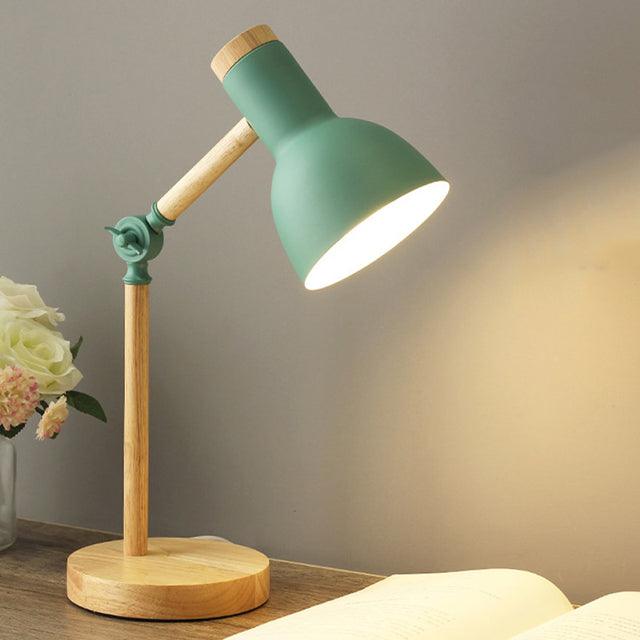 BowLift | Nordic Desk Lamp Made of Wood