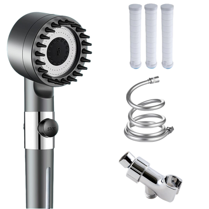 BowLift | RelaxationRain - Stylish Massage Shower Head