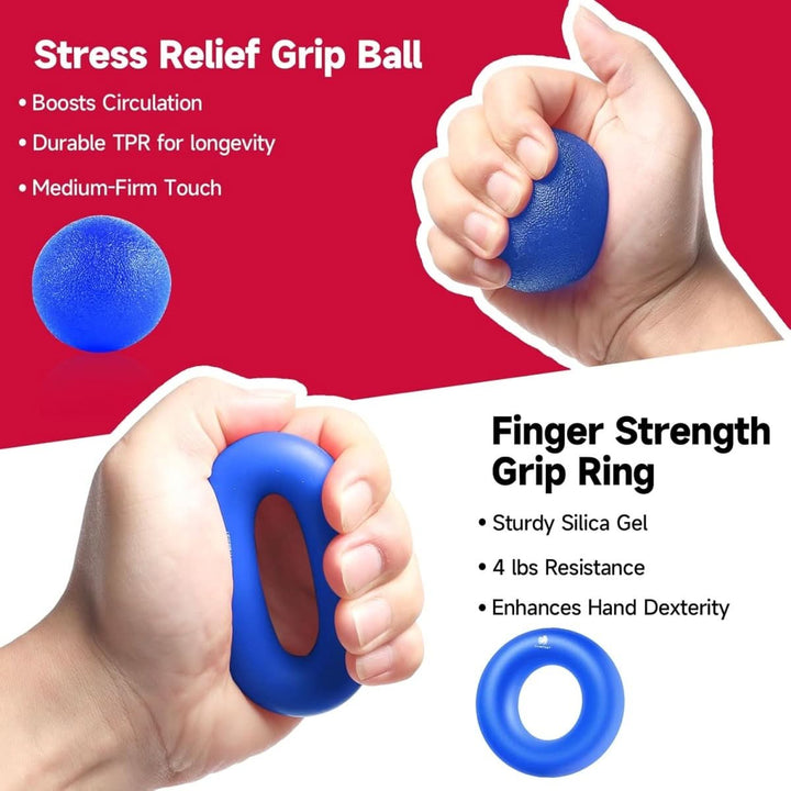 BowLift | Gripmaster – Adjustable Hand Strengthener Set for Grip Strength & Forearm Training