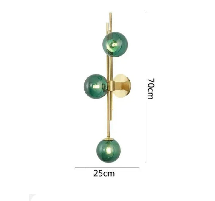 Modern Glass Ball Wall Lamps – Elegant LED Wall Lights for Bedrooms and Living Rooms | Bowlift