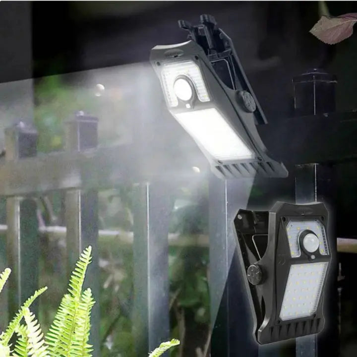 BowLift | Large Solar LED Outdoor Lamp – With Clip & Motion Sensor