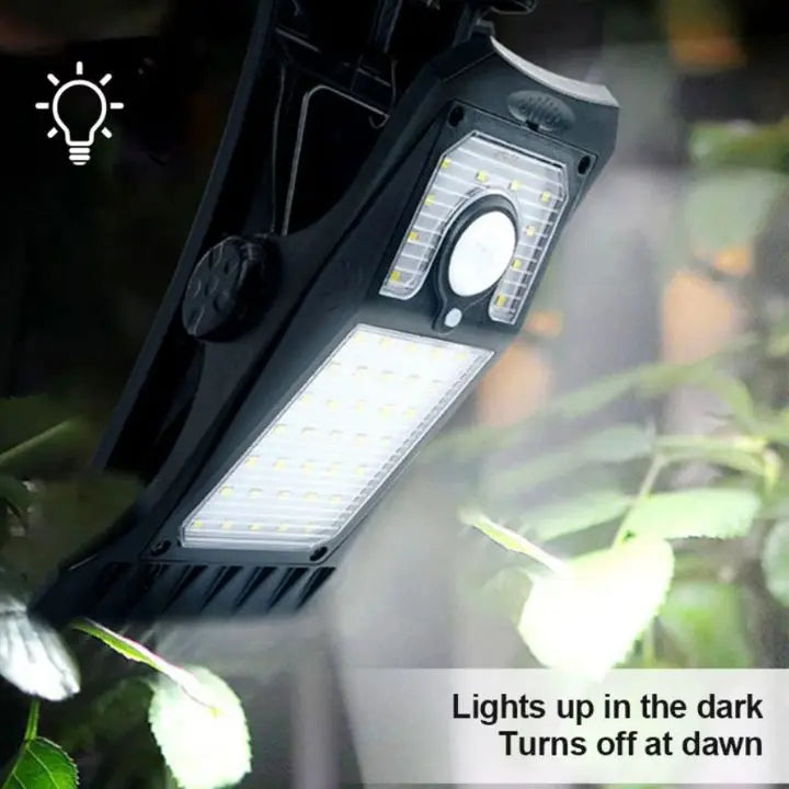 BowLift | Large Solar LED Outdoor Lamp – With Clip & Motion Sensor