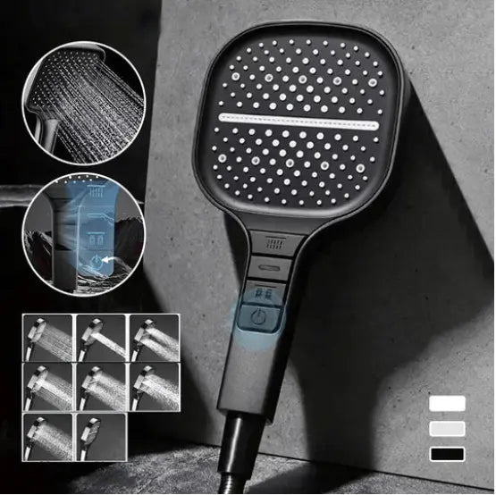 BowLift | Large High-Pressure Shower Head – Spa-like Relaxation at Home