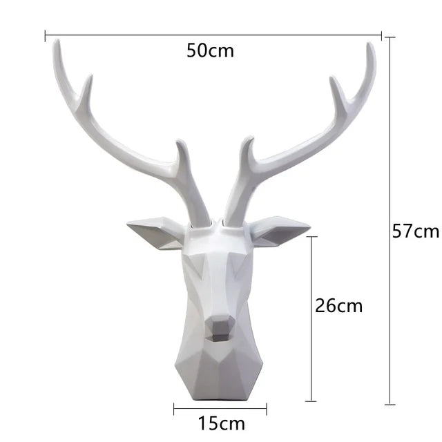 BowLift | 3D Deer Head Statue for a Majestic Atmosphere - RegalDeer