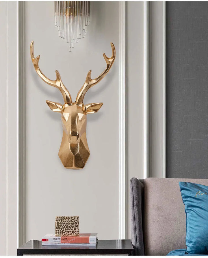 BowLift | 3D Deer Head Statue for a Majestic Atmosphere - RegalDeer