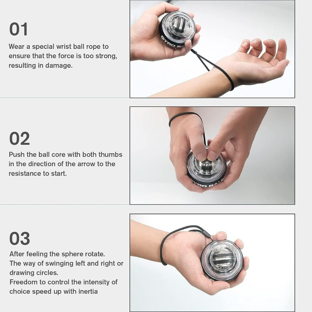 BowLift | Self-Starting Hand Trainer with Gyroscopic Resistance