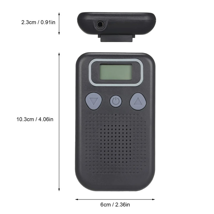 BowLift | Hearing Aid Sound Amplifier – Battery-Powered In-Ear Hearing Enhancement Device with Headset for Seniors and Adults