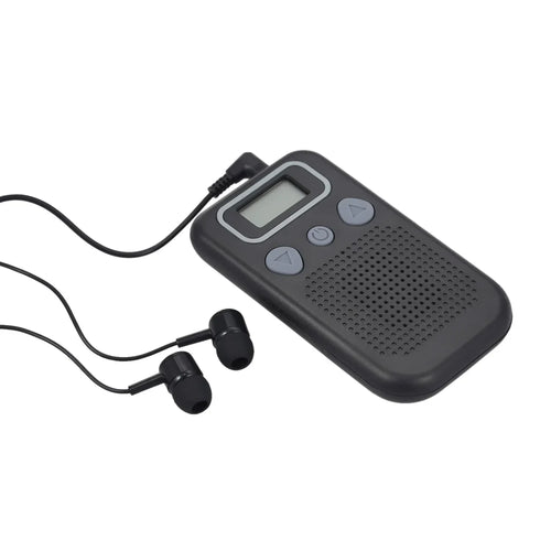 BowLift | Hearing Aid Sound Amplifier – Battery-Powered In-Ear Hearing Enhancement Device with Headset for Seniors and Adults