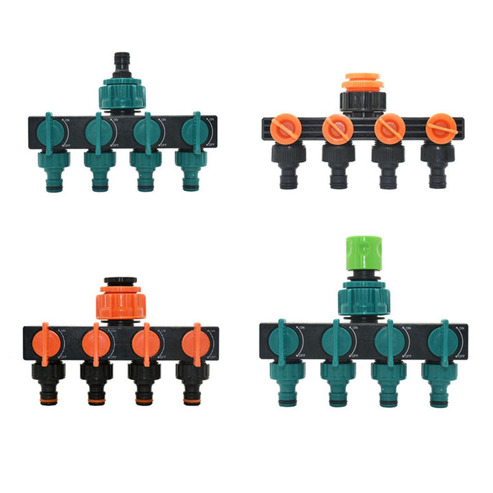 4-Way Garden Tap Water Splitter | Bowlift