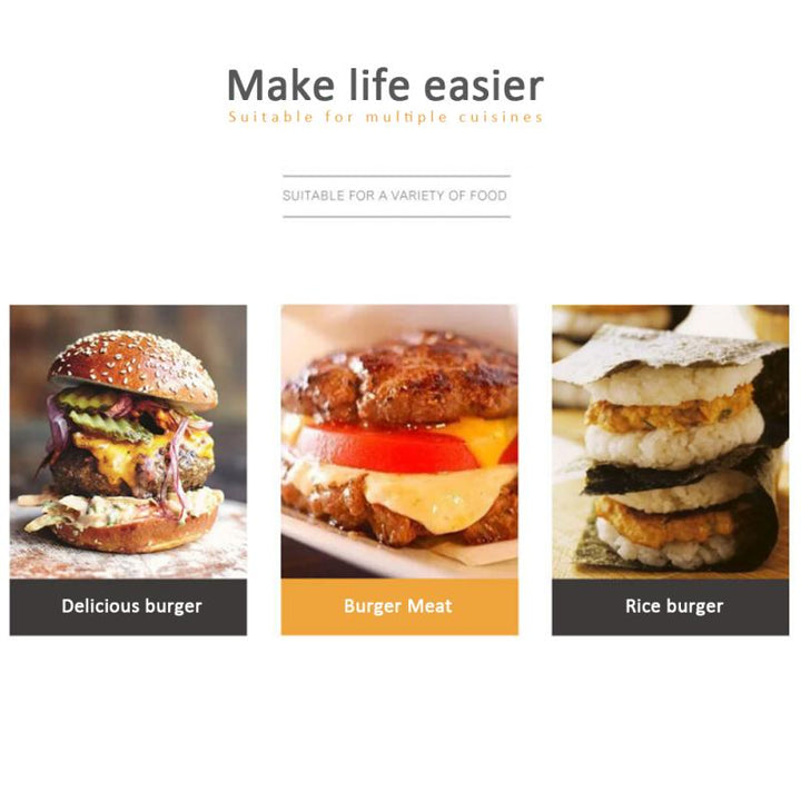 BowLift | Non-Stick Easy Hamburger Meat Presser Tool