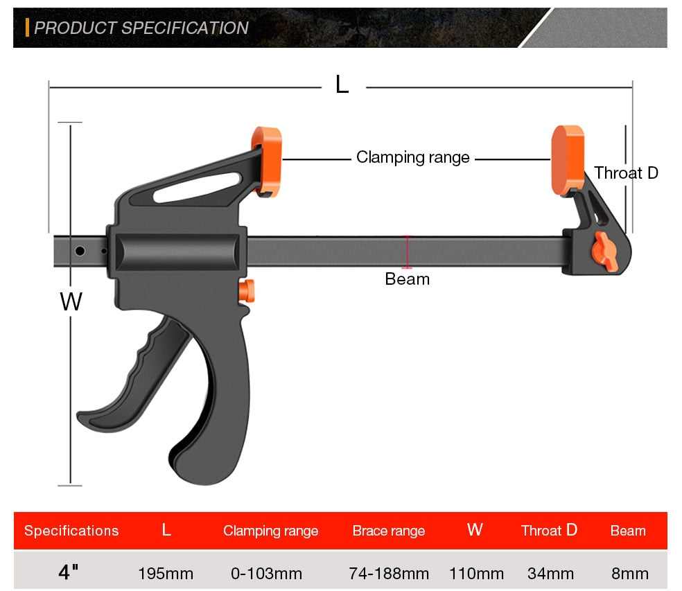 BowLift | Quick Ratchet Wood Clamp Tool
