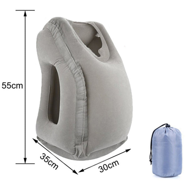 Inflatable Headrest Travel Pillow | Bowlift