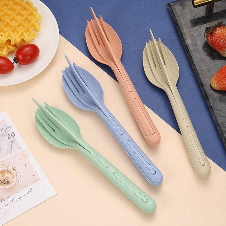 Portable All-in-one Travel Cutlery Set | Bowlift